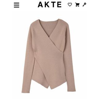 ダブルスタンダードクロージング(DOUBLE STANDARD CLOTHING)の【美品】AKTE 新作トップス(カットソー(長袖/七分))