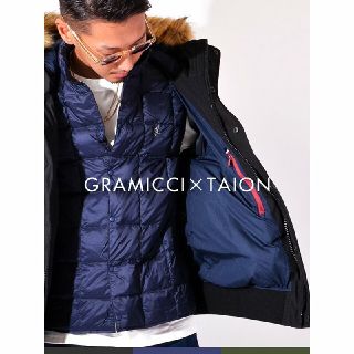 グラミチ(GRAMICCI)のグラミチ Gramicci × タイオン Taion インナーダウンベスト XL(ダウンベスト)