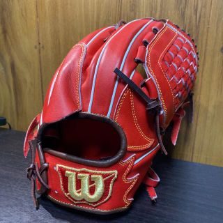 ウィルソン(wilson)のグローブ Wilson ウィルソン 山岡モデル風 ピッチャー用 軟式用 野球(グローブ)