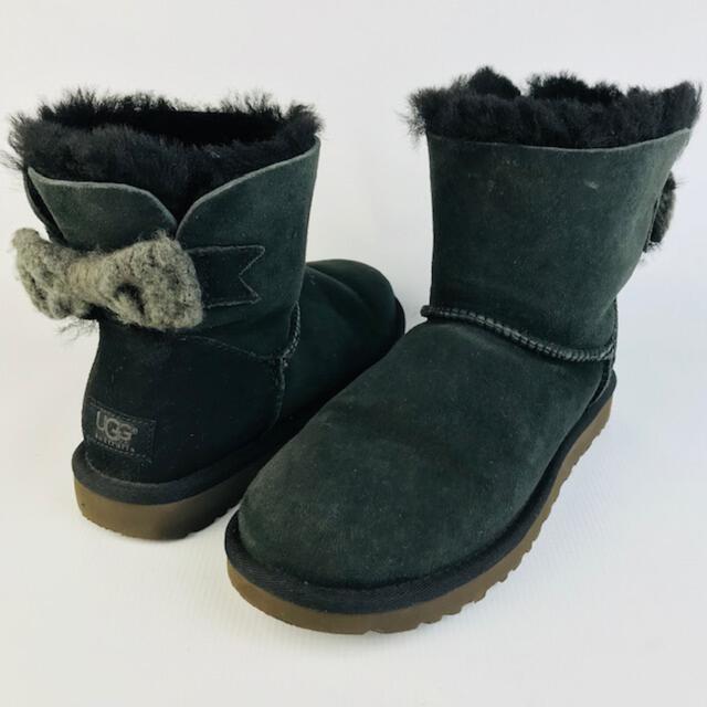 UGG - UGG☆ リボン ミニベイリーニットボウ ムートンブーツ(23㎝)の