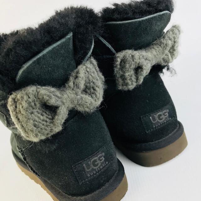 UGG(アグ)のUGG★ リボン ミニベイリーニットボウ ムートンブーツ(23㎝) レディースの靴/シューズ(ブーツ)の商品写真