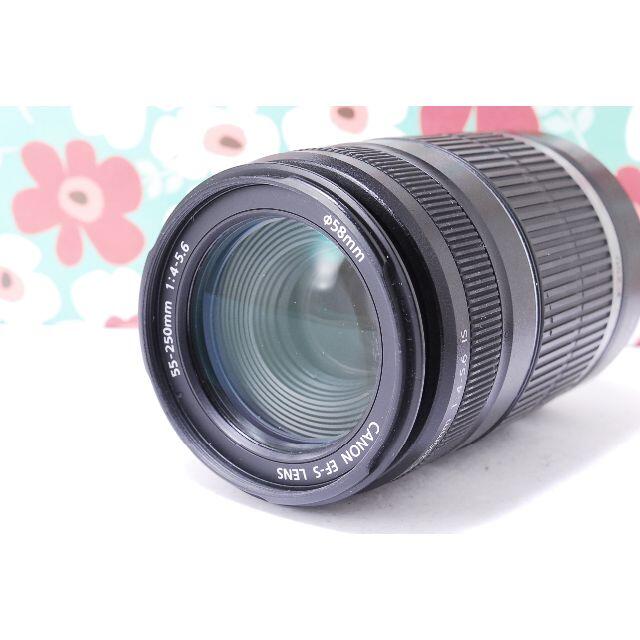 ❤Canon EF-S 55-250mm F4-5.6 IS❤手振れ補正❤望遠❤ 1