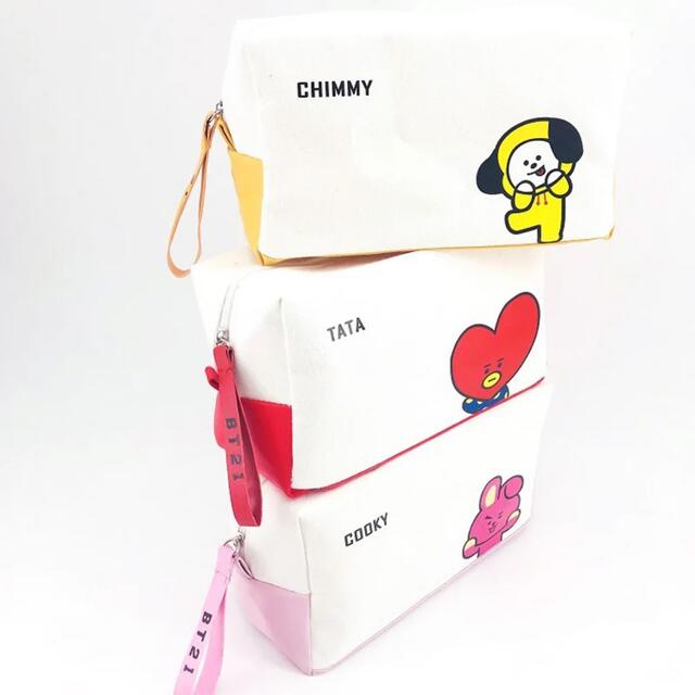 防弾少年団(BTS)(ボウダンショウネンダン)のCHIMMY ポーチ ペンケース エンタメ/ホビーのおもちゃ/ぬいぐるみ(キャラクターグッズ)の商品写真