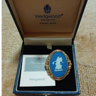 ウェッジウッド(WEDGWOOD)のウエッジウッド　ブローチ(ブローチ/コサージュ)