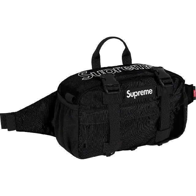supreme 19fw waist bag blackのサムネイル