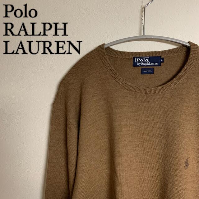 POLO RALPH LAUREN(ポロラルフローレン)の【定番】POLO RALPH LAUREN ラルフローレン　ニット　ポニー刺繍 メンズのトップス(ニット/セーター)の商品写真