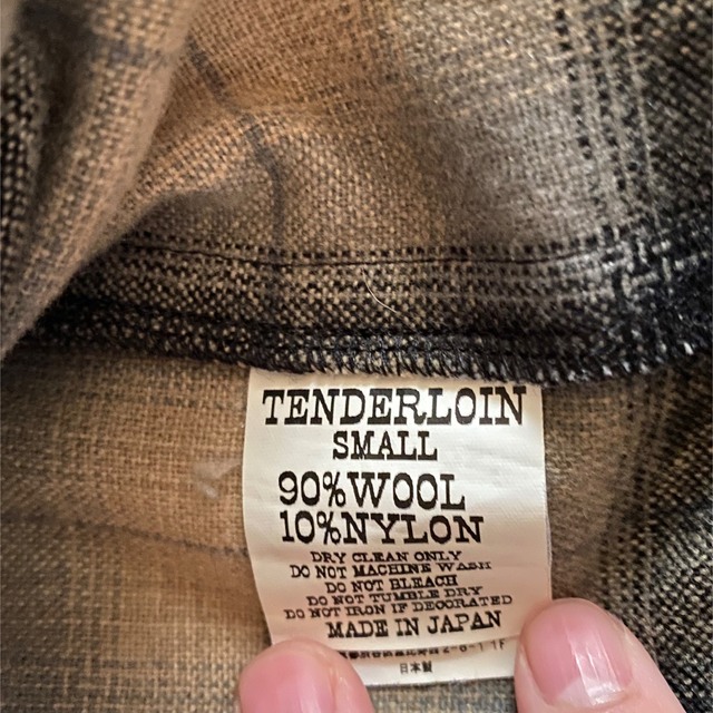 TENDERLOIN(テンダーロイン)のテンダーロイン ウールシャツ S キムタク 私物 メンズのトップス(シャツ)の商品写真