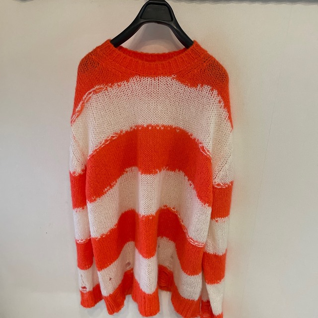 acne studios KALIA ダメージニット | www.jarussi.com.br