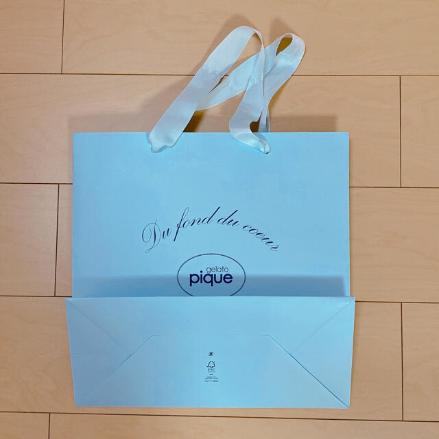 gelato pique(ジェラートピケ)のジェラートピケ紙袋 レディースのバッグ(ショップ袋)の商品写真