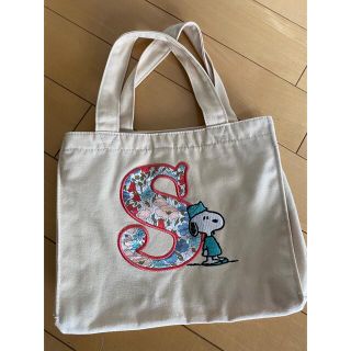 スヌーピー(SNOOPY)のスヌーピー♡イニシャル♡トートバッグ(トートバッグ)