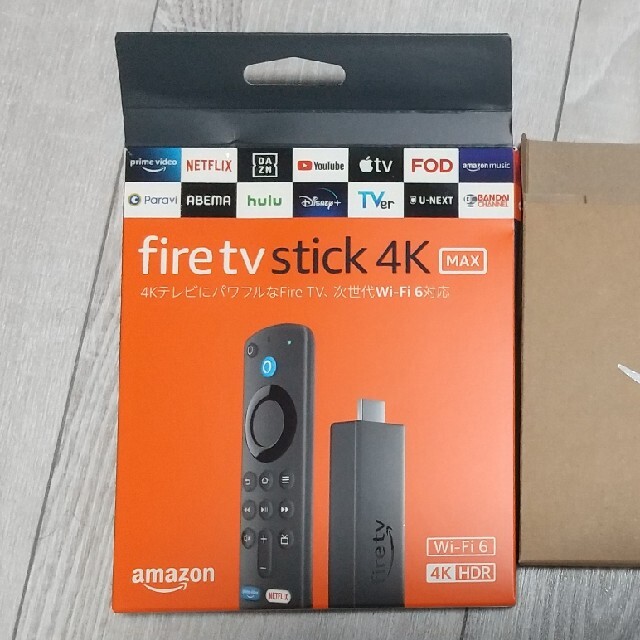 fire tv stick  　箱など有り