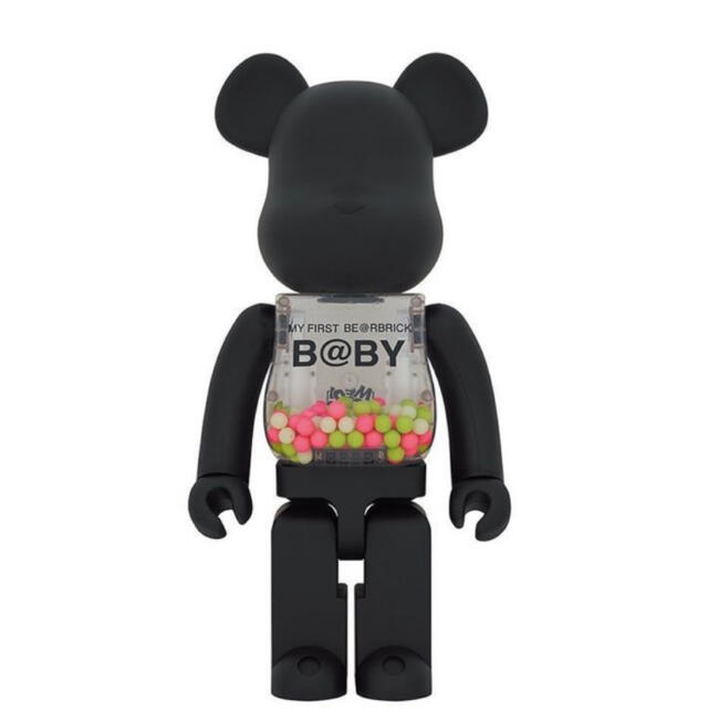 MEDICOM TOY(メディコムトイ)のMY FIRST BE@RBRICK B@BY MATT BLACK Ver.  ハンドメイドのおもちゃ(フィギュア)の商品写真