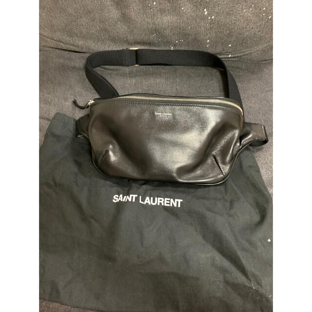 新品 2020AW Saint Laurent レザー シティ ベルトバッグ