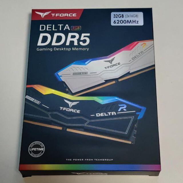 PCパーツTeam DDR5-6200 CL38 32GB