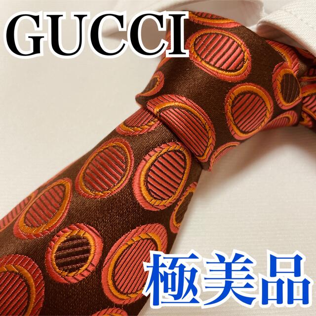 NEW ✨極美品✨ GUCCI グッチ ネクタイ 高級シルク GG柄 蜂 kids-nurie.com