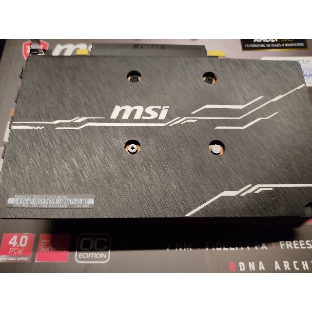 MSI RADEON RX 5500 XT MECH 4G OC　VD7157