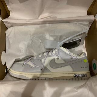 NIKE DUNK LOW Off-White  lot49 28cm
