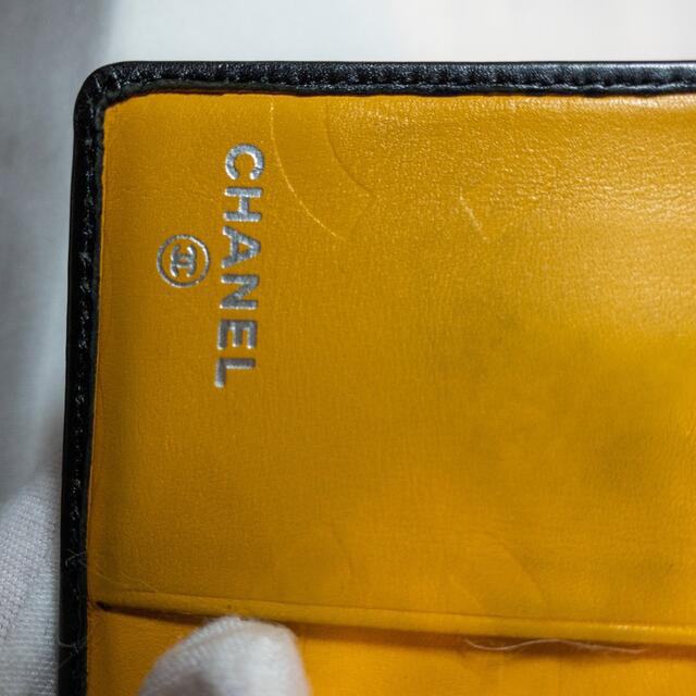 CHANEL - シャネル CHANEL カンボンライン 財布 二つ折り財布 がま口