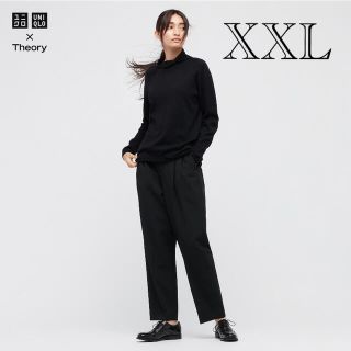 ユニクロ(UNIQLO)のUNIQLO セオリー コラボ ストレッチパンツ XXLサイズ(カジュアルパンツ)