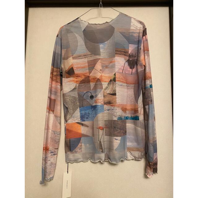 pheeny Print frill crew neck 2021aw