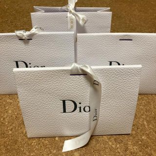 クリスチャンディオール(Christian Dior)のディオール　ギフト袋　４点(ラッピング/包装)