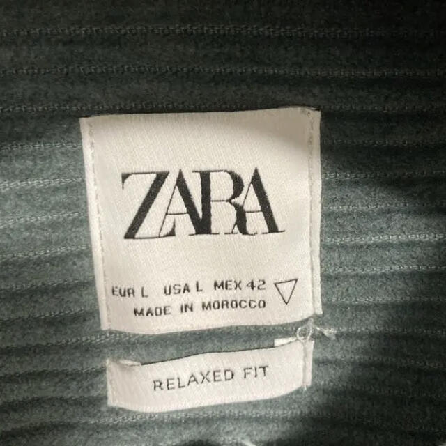 ZARA(ザラ)のZARAオーバーサイズコーデュロイシャツ メンズのトップス(シャツ)の商品写真