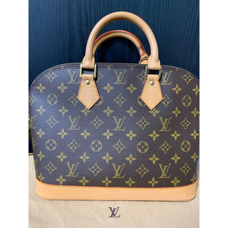 ルイヴィトン(LOUIS VUITTON)の【美品】LOUIS VUITTON  アルマ モノグラムバッグ(ハンドバッグ)