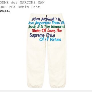 シュプリーム(Supreme)のsupreme jyunya gore tex denim pant オンライン(ワークパンツ/カーゴパンツ)