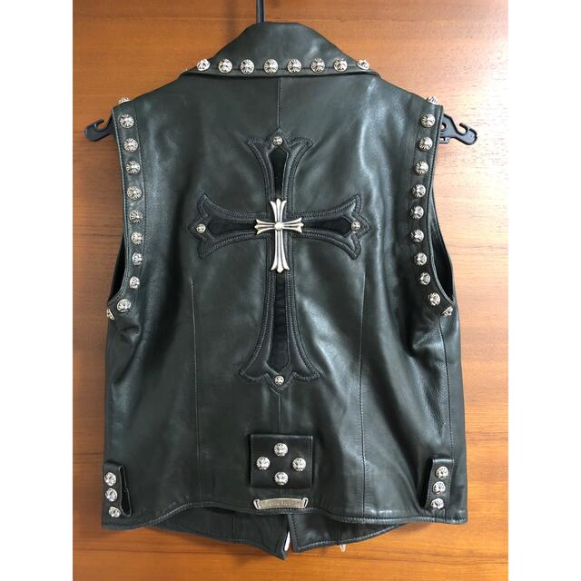 Chrome Hearts(クロムハーツ)のにゃにゃんが様専用　クロムハーツ　スペシャルオーダー　ベスト　100万超　S メンズのトップス(ベスト)の商品写真