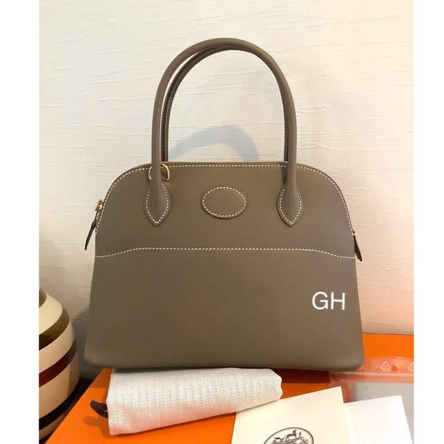 Hermes(エルメス)のLien様専用です　新品Z刻　27 エトゥープ×G金具　エプソン　 レディースのバッグ(ハンドバッグ)の商品写真