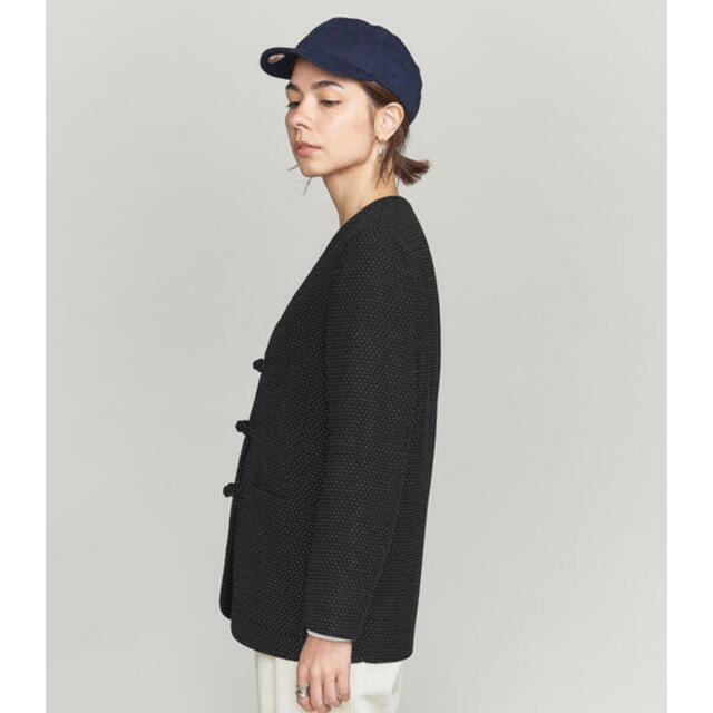 BEAUTY&YOUTH UNITED ARROWS(ビューティアンドユースユナイテッドアローズ)のmimiさま★ BEAUTY&YOUTH BY  チャイナ ボタン ジャケット レディースのジャケット/アウター(ノーカラージャケット)の商品写真