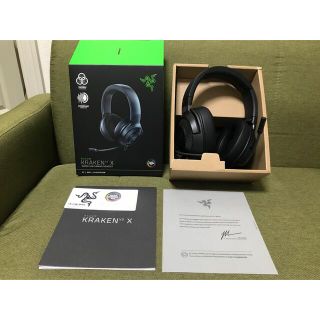 レイザー(LAZER)の新品同様　Razer KRAKEN V3 X(ヘッドフォン/イヤフォン)