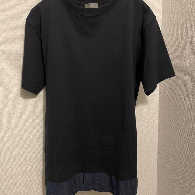 正規 美品 ディオール オブリーク オーバーサイズTシャツ ダーク