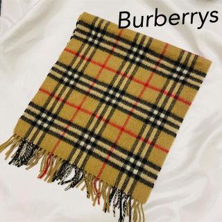 バーバリー(BURBERRY) チェックマフラー マフラー/ショール(レディース