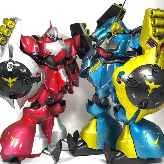 ガンプラ RE1/100 キャンディ塗装完成品 ヤクトドーガ 2体セット-