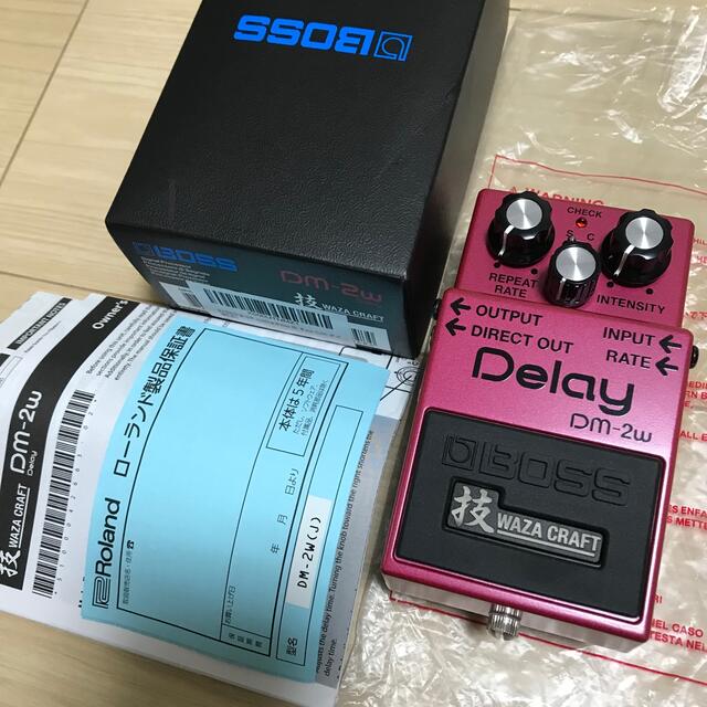 BOSSボスモデル名新品未使用 BOSS DM-2w Delay 技 WAZA CRAFT ディレイ