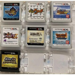 ニンテンドー3DS - 3DSカセット7個(データ有り) 別売り可の通販 by