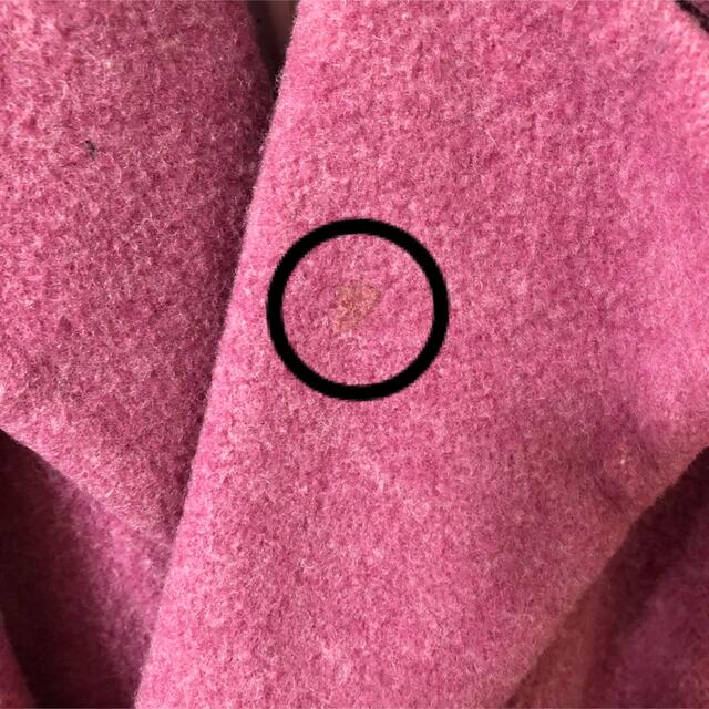 SNIDEL(スナイデル)のsnidel ウールガウンロングコート　ピンク レディースのジャケット/アウター(ガウンコート)の商品写真