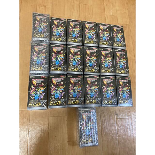 シュリンク付き シャイニースターV 19BOX 新品未開封 シュリンク付き シャイニースターV 19BOX 新品未開封