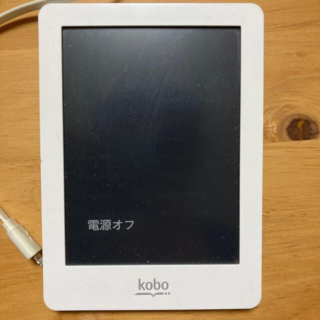 Rakuten(ラクテン)のRakuten kobo glo（シルバースター） スマホ/家電/カメラのPC/タブレット(電子ブックリーダー)の商品写真