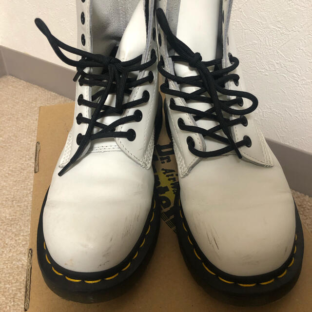 ⭐︎H⭐︎様専用　Dr.Martens ホワイト レディースの靴/シューズ(ブーツ)の商品写真