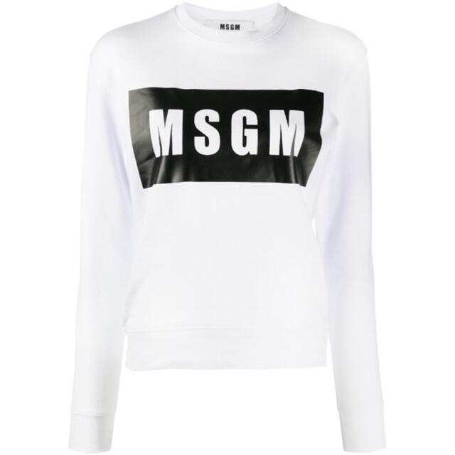 格安日本製 MSGM - 新品未使用 MSGM 裏起毛 スウェット レディース XSサイズ ホワイトの通販 by マリクワ★♪'s shop|エムエスジイエムならラクマ 高品質通販