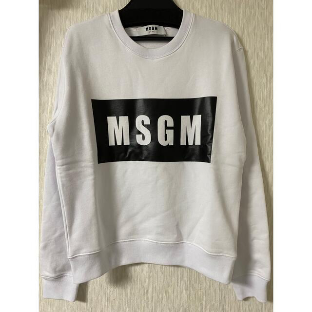 格安日本製 MSGM - 新品未使用 MSGM 裏起毛 スウェット レディース XSサイズ ホワイトの通販 by マリクワ★♪'s shop|エムエスジイエムならラクマ 高品質通販