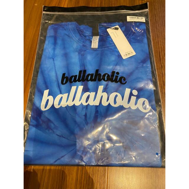 ballaholic LOGO Tie-Dye Tee ブルー メンズのトップス(Tシャツ/カットソー(半袖/袖なし))の商品写真