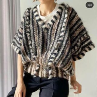 エディットフォールル(EDIT.FOR LULU)の＜オモチダヨさま専用＞echord vintage knit ⛄️❄️(ニット/セーター)