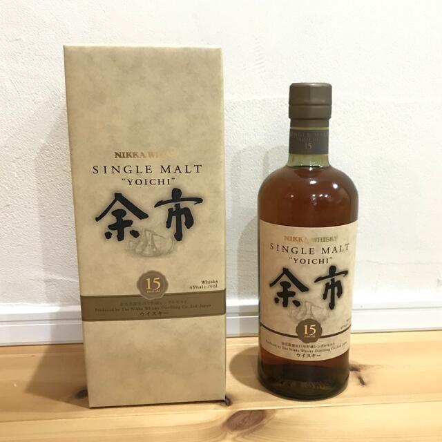 食品/飲料/酒余市15年　新品未開封　終売品