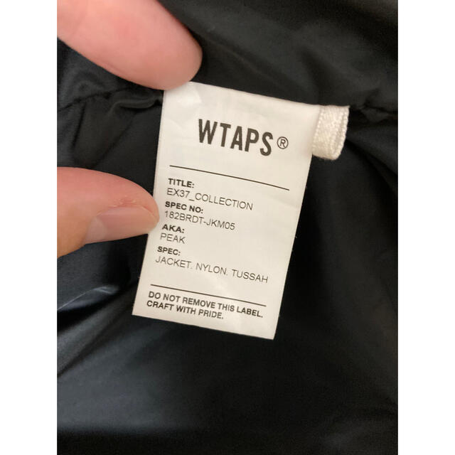 W)taps(ダブルタップス)のWTAPS  18AW PEAK JACKET NYLON TUSSAH メンズのジャケット/アウター(ナイロンジャケット)の商品写真