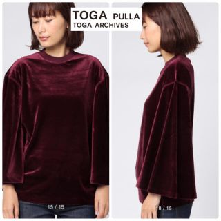 トーガ(TOGA)のTOGA PULLA / トーガプルラ❤️ベロア長袖トップス・カットソー❤️(カットソー(長袖/七分))