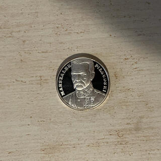 希少　ポーランド　1990年　100000ズロチ　シルバーコイン　31.0g(金属工芸)