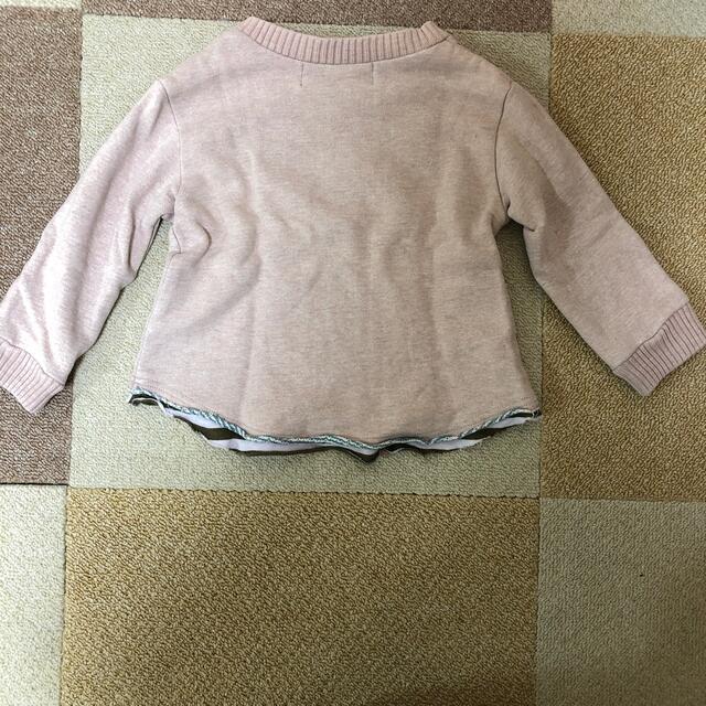 FITH(フィス)のフィス　トレーナーＭ（90センチ） キッズ/ベビー/マタニティのキッズ服女の子用(90cm~)(Tシャツ/カットソー)の商品写真